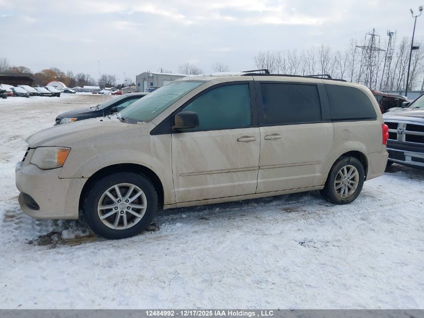 2014 Dodge Grand Caravan Se/Sxt VIN: 2C4RDGBGXER186495 Lot: 12484992