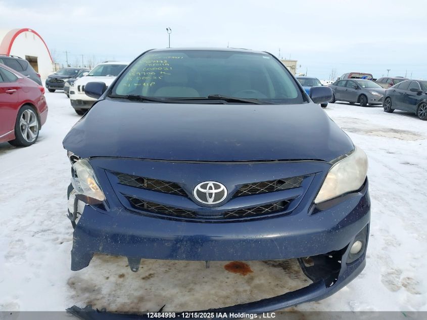 2011 Toyota Corolla S/Le VIN: 2T1BU4EE5BC600031 Lot: 12484998