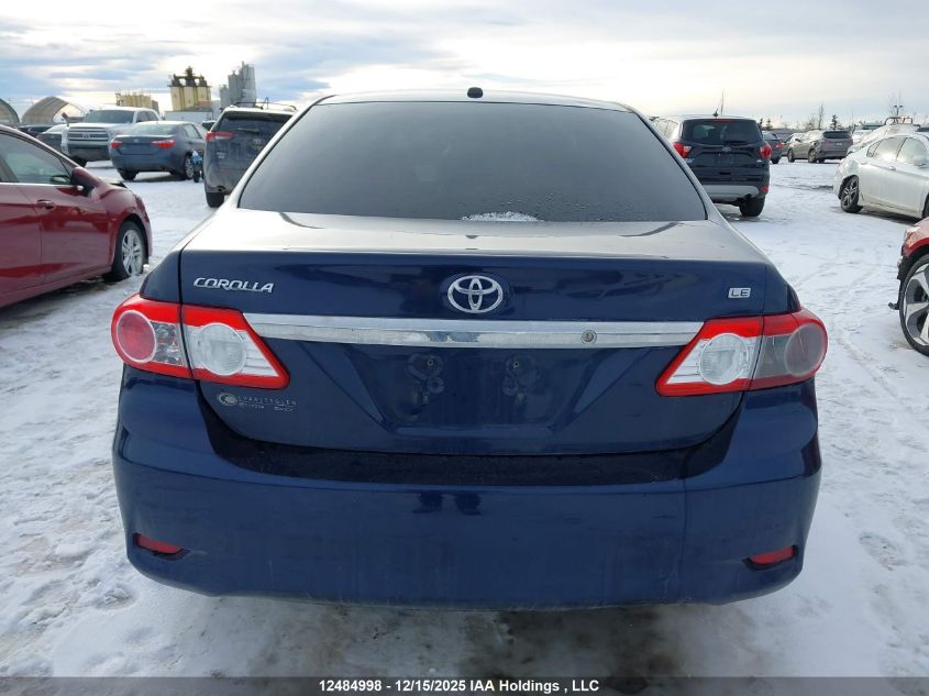 2011 Toyota Corolla S/Le VIN: 2T1BU4EE5BC600031 Lot: 12484998