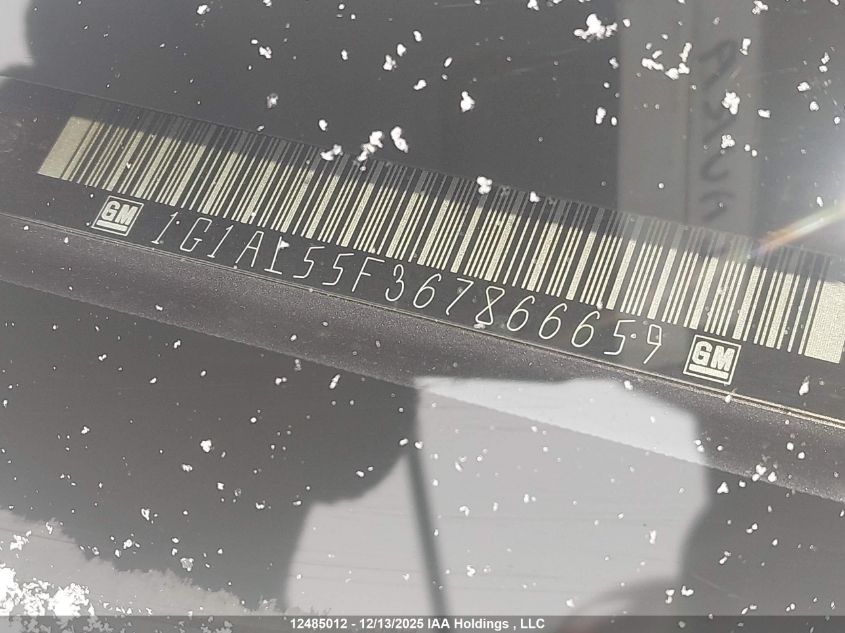 2006 Chevrolet Cobalt Lt VIN: 1G1AL55F367866659 Lot: 12485012