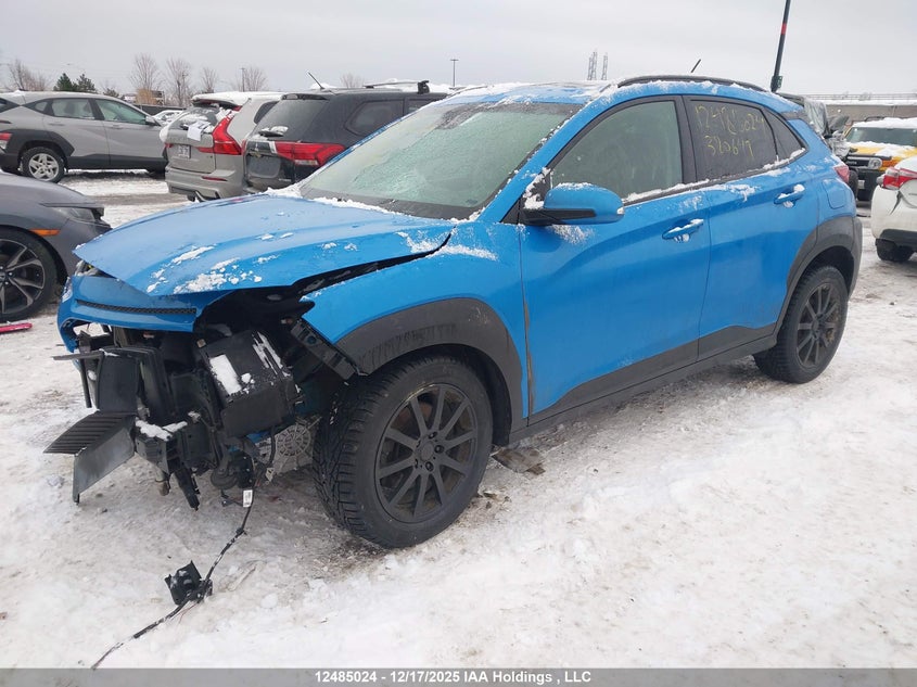 Vin: km8k6caa1ku380649, lot: 2871653, hyundai kona 20192
