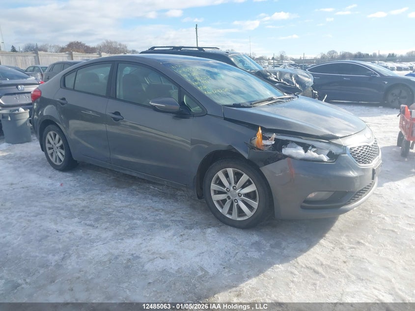 KNAFX4A64E5082273 2014 Kia Forte auction photo 1
