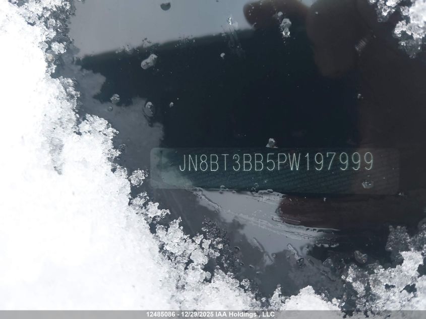 2023 Nissan Rogue Sv Midnight Edition/Sv Moonroof VIN: JN8BT3BB5PW197999 Lot: 12485086