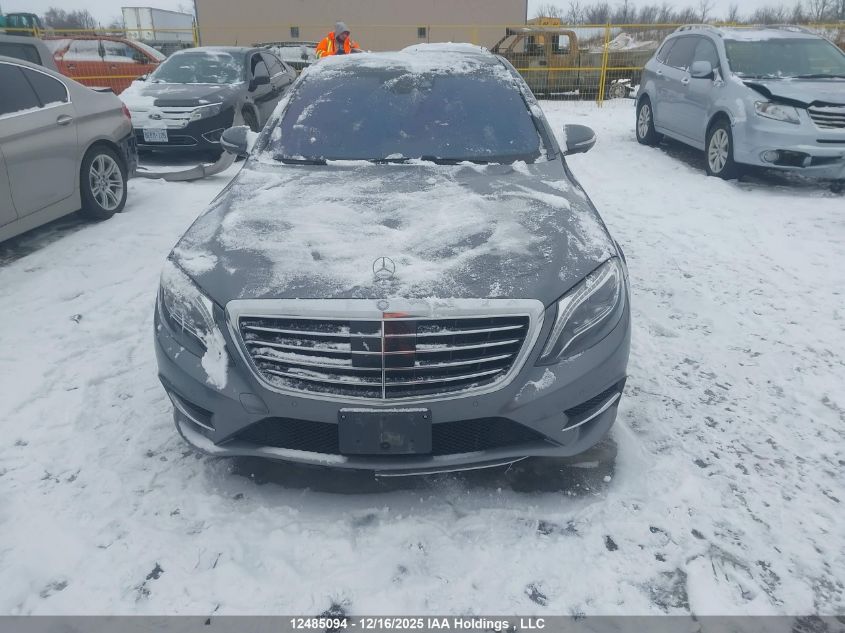 2016 Mercedes-Benz S 550 4Matic VIN: WDDUF8FB7GA251874 Lot: 12485094