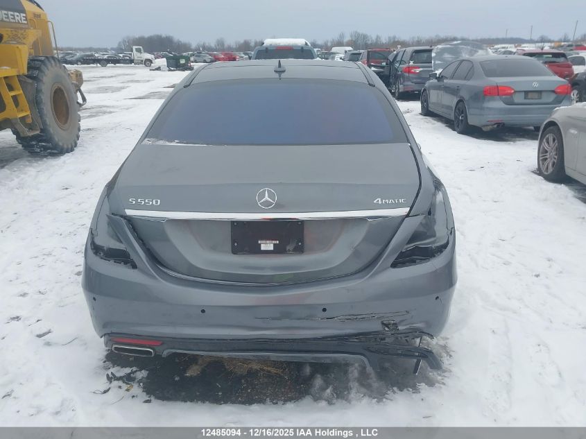 2016 Mercedes-Benz S 550 4Matic VIN: WDDUF8FB7GA251874 Lot: 12485094