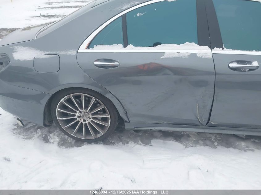 2016 Mercedes-Benz S 550 4Matic VIN: WDDUF8FB7GA251874 Lot: 12485094