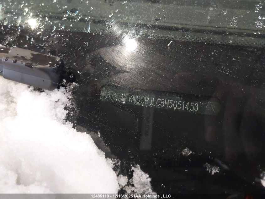 2017 Kia Niro L VIN: KNDCB3LC8H5051453 Lot: 12485119