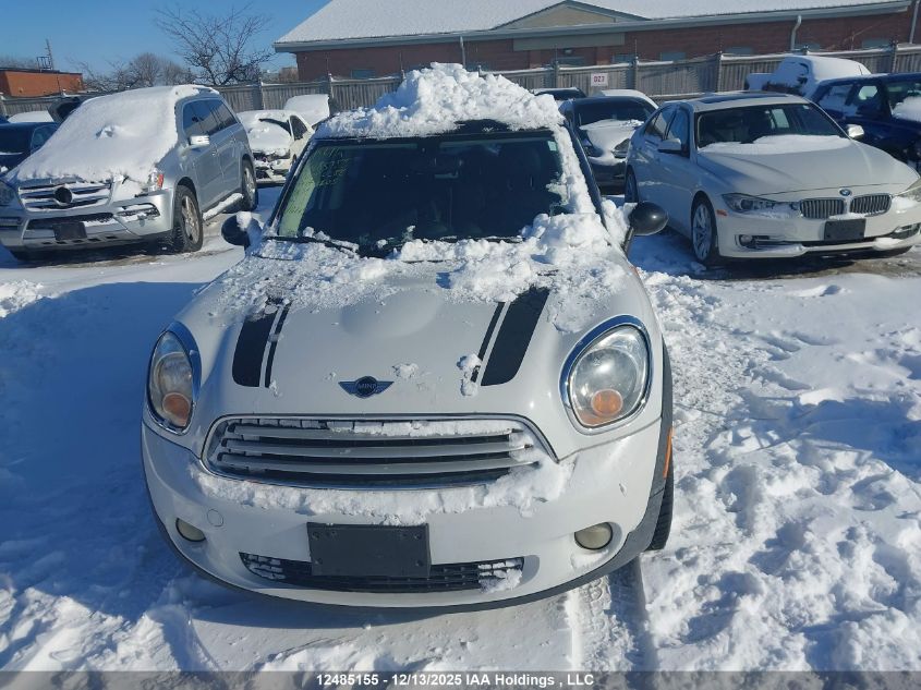 2012 Mini Cooper Countryman VIN: WMWZB3C53CWM30288 Lot: 12485155