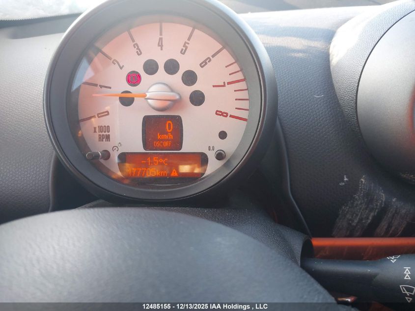 2012 Mini Cooper Countryman VIN: WMWZB3C53CWM30288 Lot: 12485155