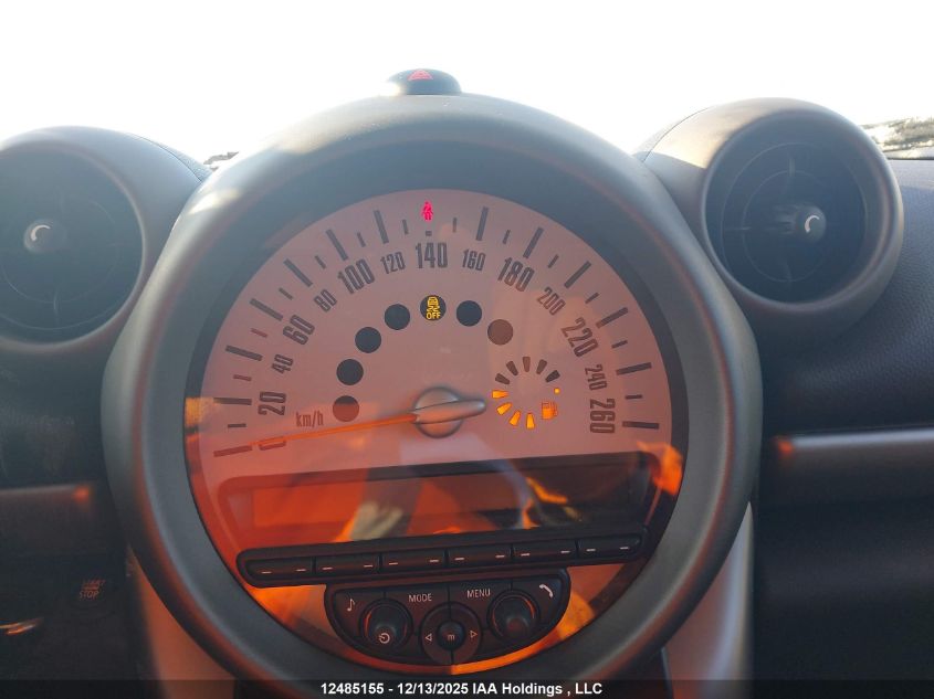 2012 Mini Cooper Countryman VIN: WMWZB3C53CWM30288 Lot: 12485155