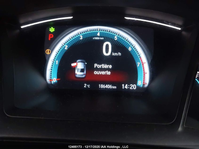 2017 Honda Civic Lx VIN: 2HGFC2F59HH011264 Lot: 12485173