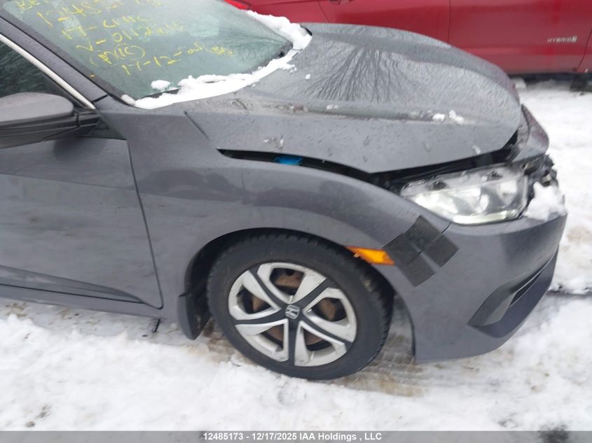 2017 Honda Civic Lx VIN: 2HGFC2F59HH011264 Lot: 12485173