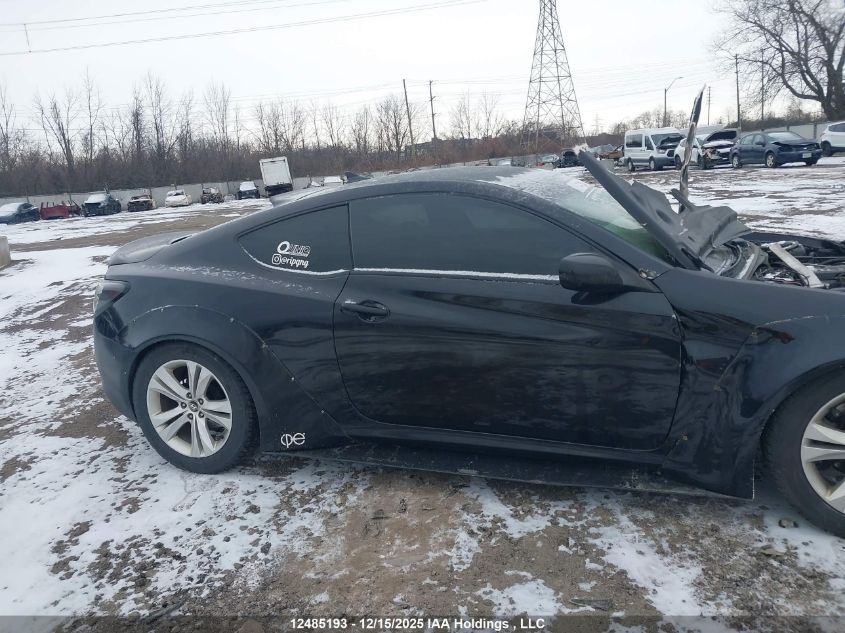 2013 Hyundai Genesis Coupe 2.0T VIN: KMHHT6KD5DU080709 Lot: 12485193
