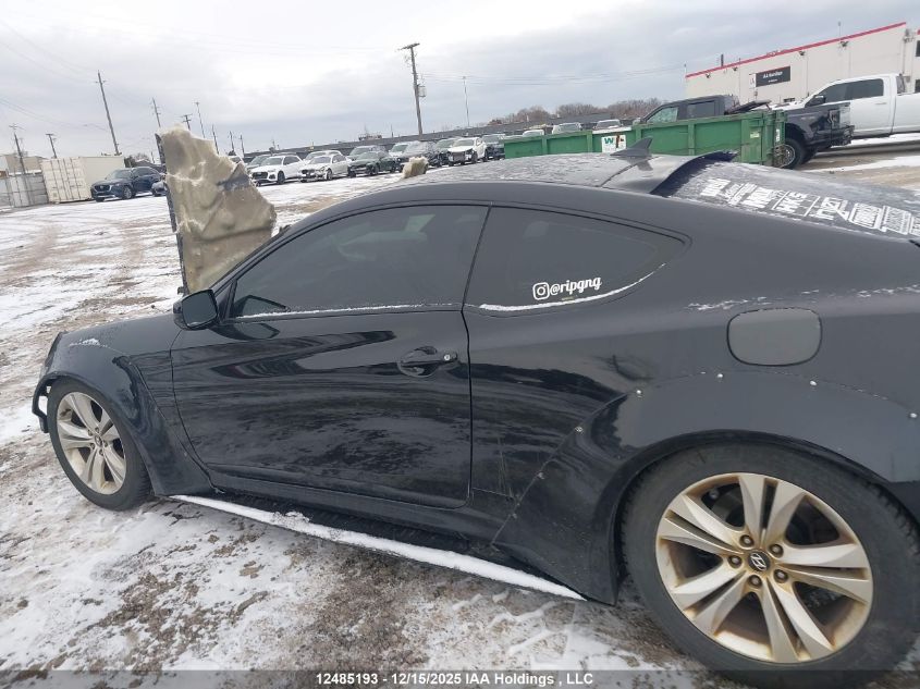 2013 Hyundai Genesis Coupe 2.0T VIN: KMHHT6KD5DU080709 Lot: 12485193