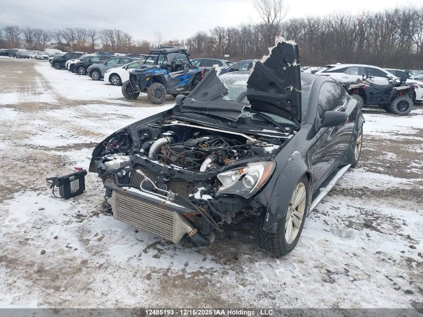 2013 Hyundai Genesis Coupe 2.0T VIN: KMHHT6KD5DU080709 Lot: 12485193