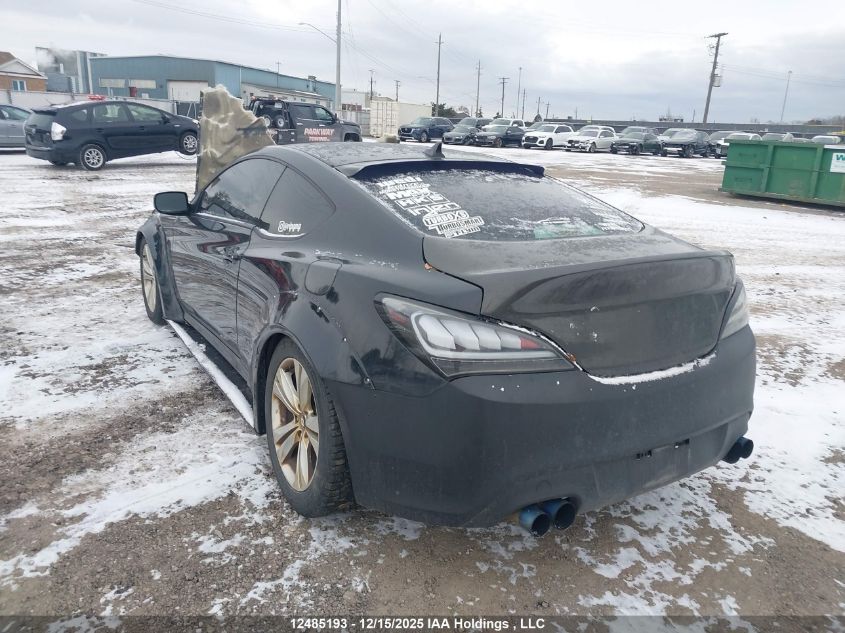 2013 Hyundai Genesis Coupe 2.0T VIN: KMHHT6KD5DU080709 Lot: 12485193