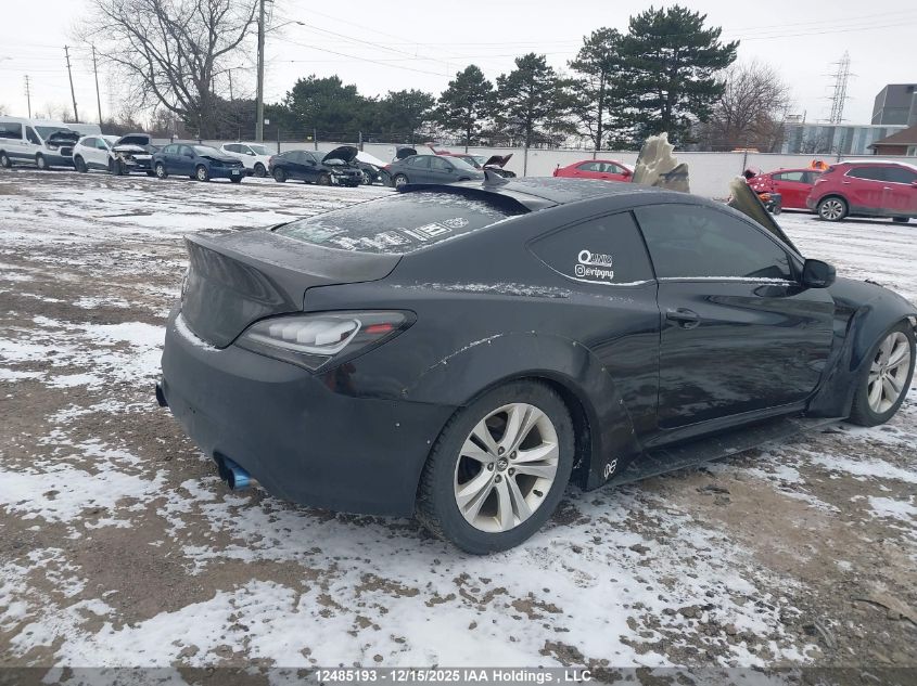 2013 Hyundai Genesis Coupe 2.0T VIN: KMHHT6KD5DU080709 Lot: 12485193