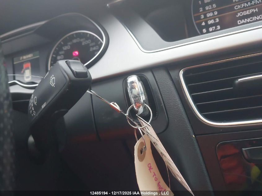 2013 Audi A4 2.0T Premium VIN: WAUHFCFLXDN011615 Lot: 12485194