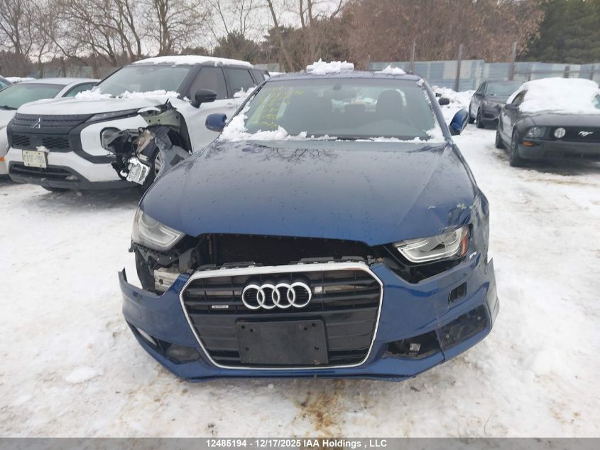 2013 Audi A4 2.0T Premium VIN: WAUHFCFLXDN011615 Lot: 12485194