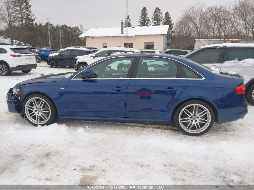 2013 Audi A4 2.0T Premium VIN: WAUHFCFLXDN011615 Lot: 12485194