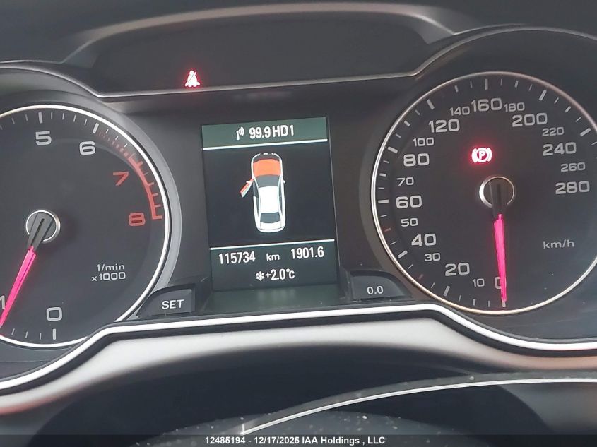 2013 Audi A4 2.0T Premium VIN: WAUHFCFLXDN011615 Lot: 12485194