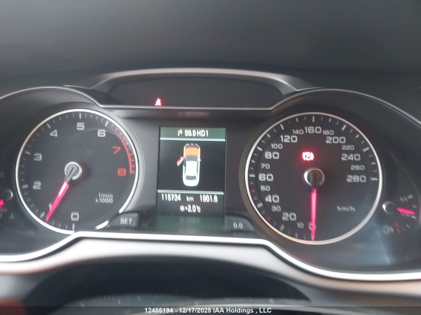 2013 Audi A4 2.0T Premium VIN: WAUHFCFLXDN011615 Lot: 12485194