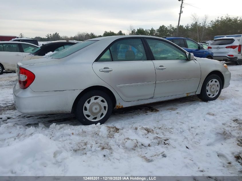 2002 Toyota Camry Le/Xle/Se VIN: JTDBE32K620005555 Lot: 12485201