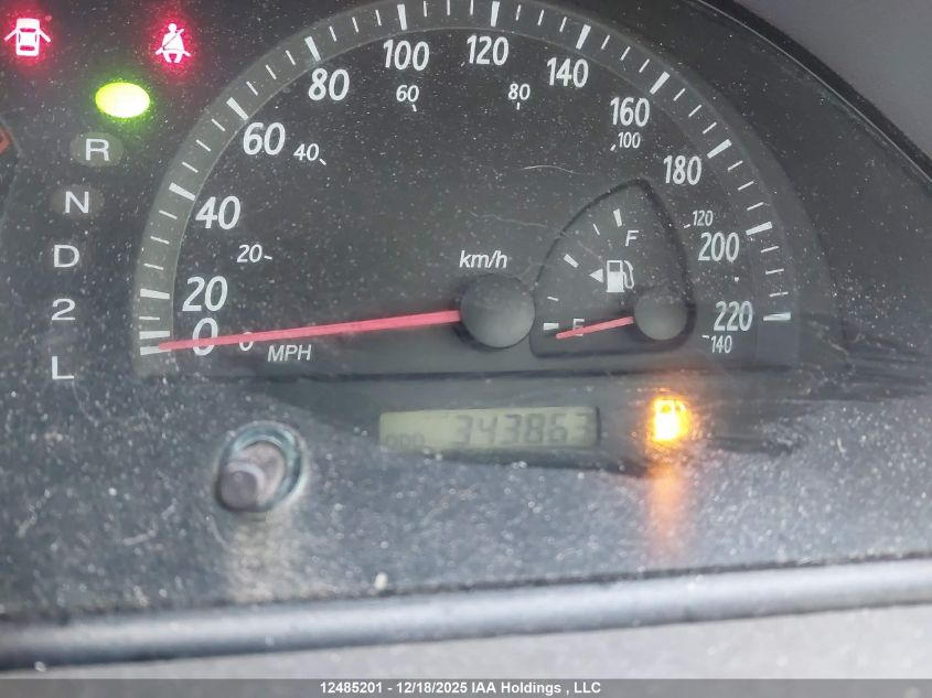 2002 Toyota Camry Le/Xle/Se VIN: JTDBE32K620005555 Lot: 12485201