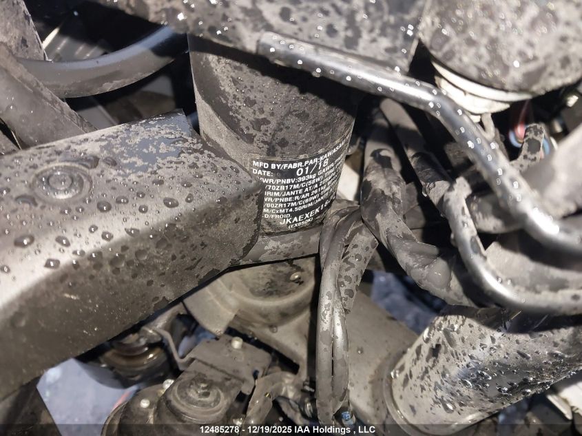 2018 Kawasaki Ex650 F VIN: JKAEXEK16JDA25884 Lot: 12485278