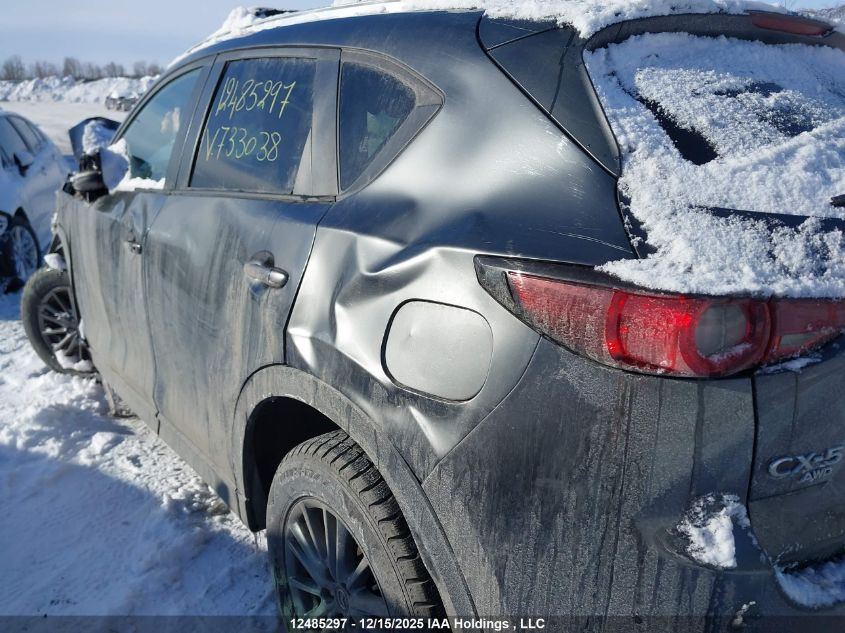 2020 Mazda Cx-5 Gx VIN: JM3KFBBL9L0733038 Lot: 12485297