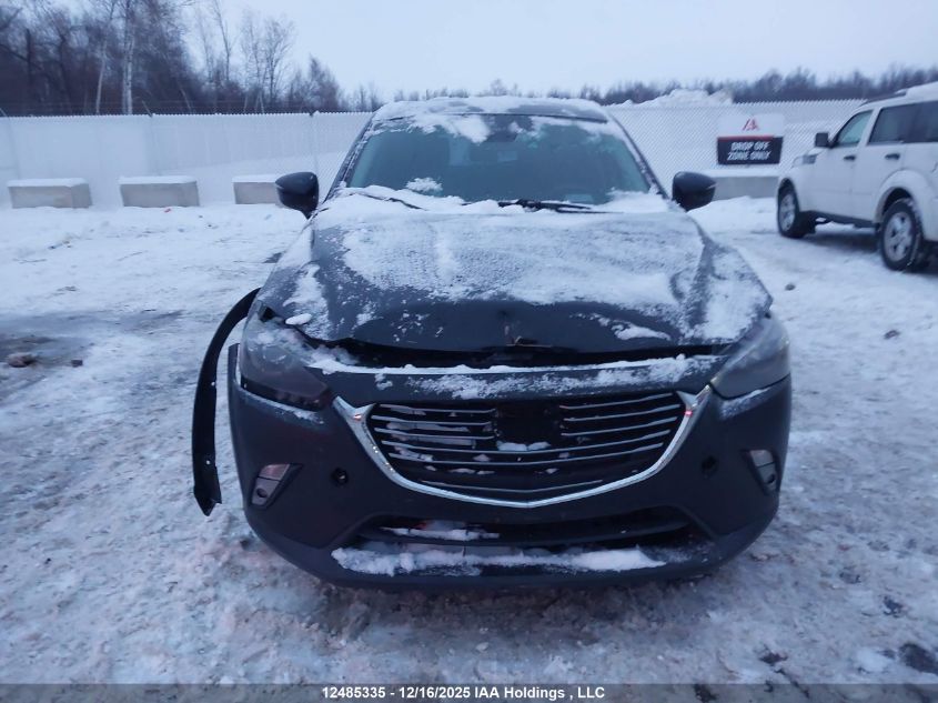 2018 Mazda Cx-3 VIN: JM1DKFD76J0302223 Lot: 12485335