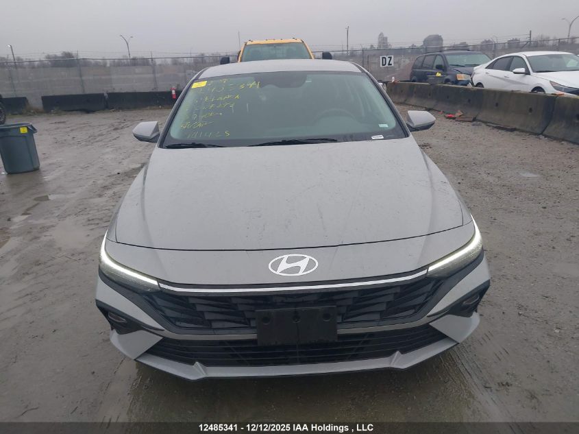 2025 Hyundai Elantra Sel Sport VIN: KMHLM4DG8SU007298 Lot: 12485341