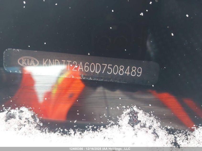 2013 Kia Soul 2.0L 2U/2.0L 4U/2.0L 4U Burner/2.0L 4U Luxury/2.0L 4U Retro VIN: KNDJT2A60D7508489 Lot: 12485356