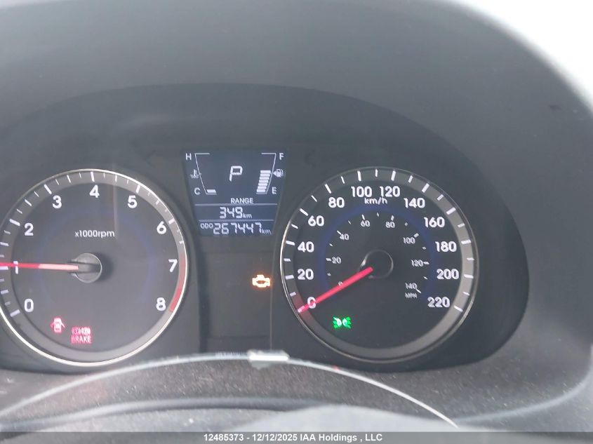 2012 Hyundai Accent VIN: KMHCU4AEXCU208656 Lot: 12485373