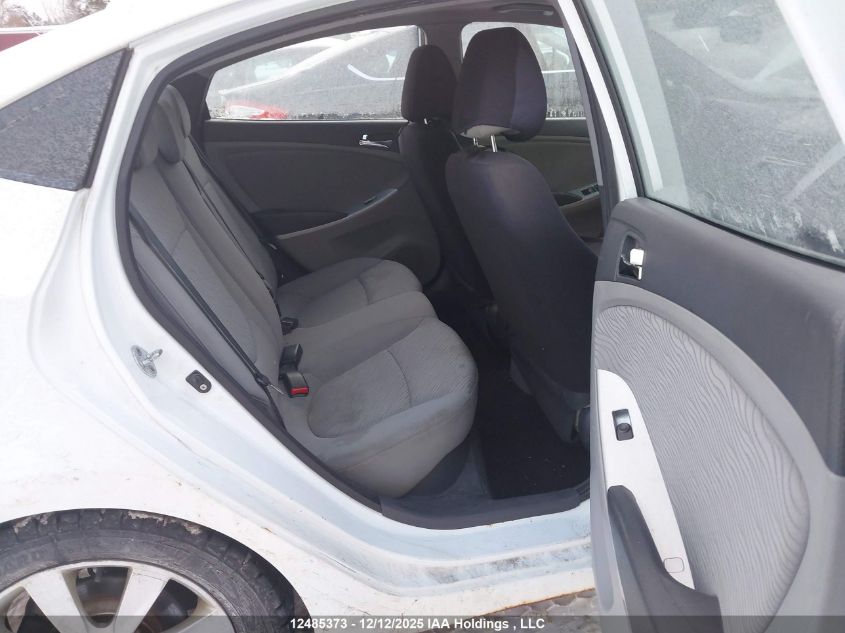 2012 Hyundai Accent VIN: KMHCU4AEXCU208656 Lot: 12485373