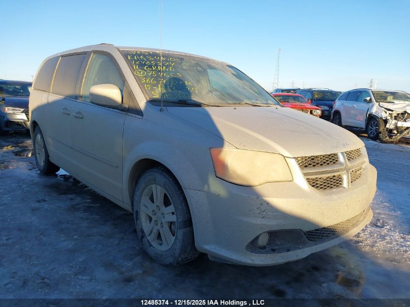 2011 Dodge Grand Caravan Crew VIN: 2D4RN5DG1BR754663 Lot: 12485374