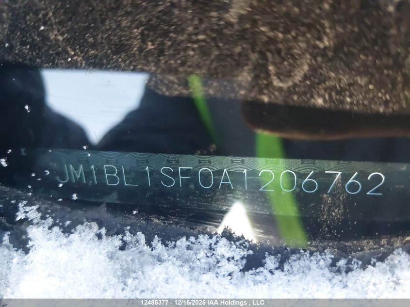2010 Mazda Mazda3 Gs/Gx VIN: JM1BL1SF0A1206762 Lot: 12485377