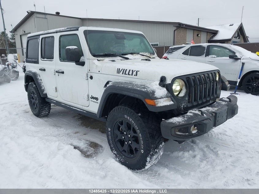1C4HJXDG6NW257829 2022 Jeep Wrangler Unlimited Willys auction photo 1