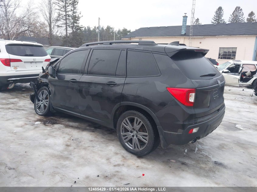 2021 Honda Passport Ex-L VIN: 5FNYF8H56MB500848 Lot: 12485429