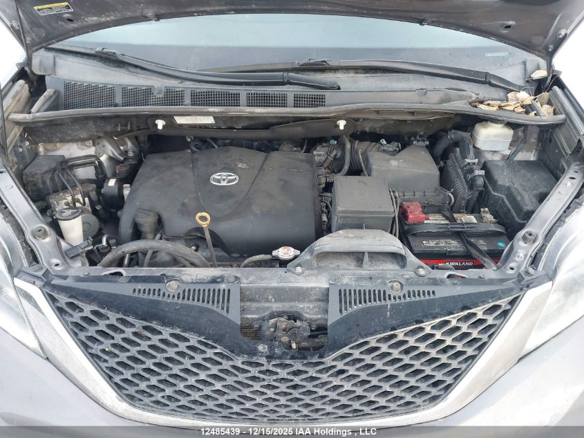 2017 Toyota Sienna Se 8 Passenger VIN: 5TDXZ3DC5HS859331 Lot: 12485439