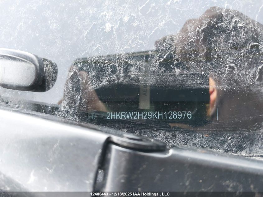 2019 Honda Cr-V Lx VIN: 2HKRW2H29KH128976 Lot: 12485443