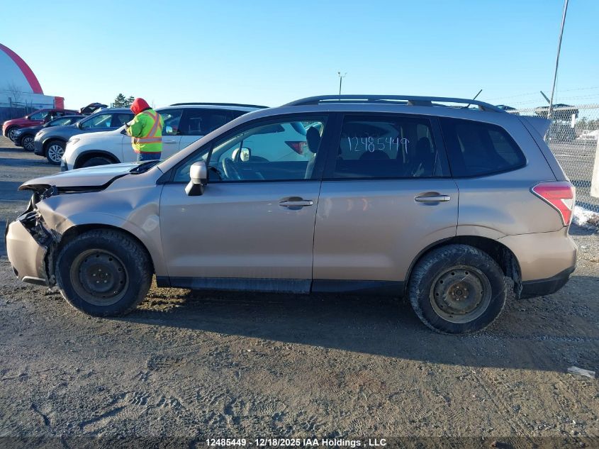 2015 Subaru Forester 2.5I VIN: JF2SJCNC6FH835137 Lot: 12485449