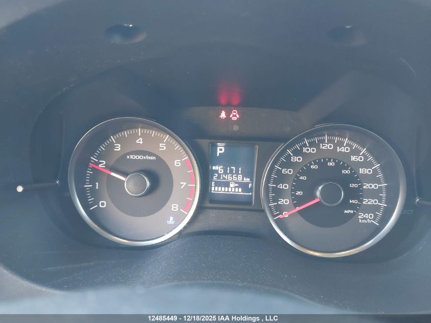 2015 Subaru Forester 2.5I VIN: JF2SJCNC6FH835137 Lot: 12485449