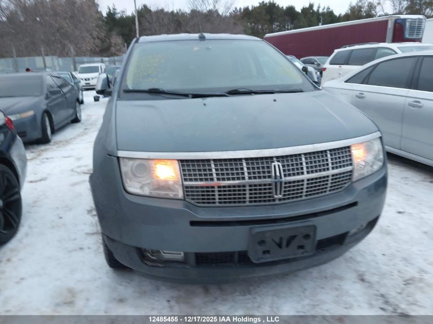 2010 Lincoln Mkx VIN: 2LMDJ8JC8ABJ20943 Lot: 12485455