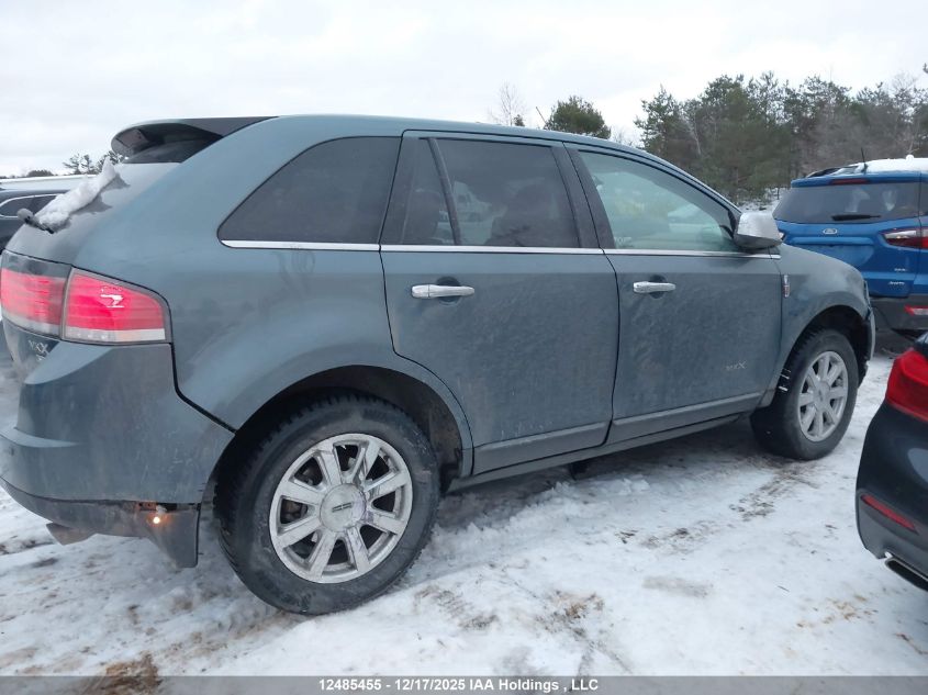 2010 Lincoln Mkx VIN: 2LMDJ8JC8ABJ20943 Lot: 12485455