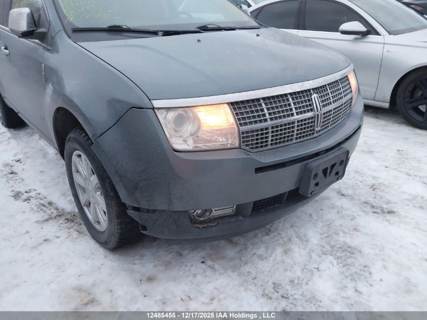 2010 Lincoln Mkx VIN: 2LMDJ8JC8ABJ20943 Lot: 12485455
