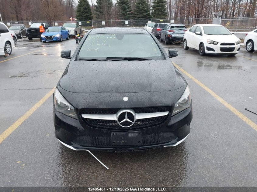 2017 Mercedes-Benz Cla VIN: WDDSJ4GB2HN475156 Lot: 12485481