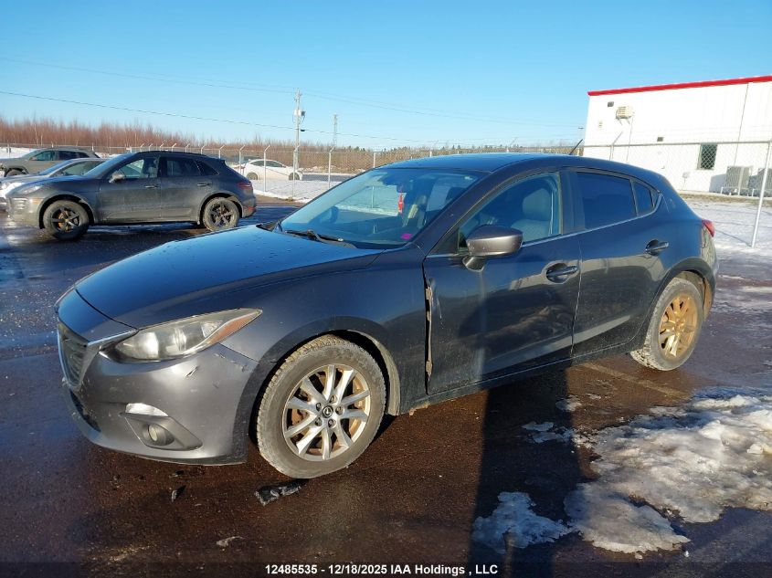 2014 Mazda Mazda3 Gs-Sky VIN: JM1BM1L70E1168475 Lot: 12485535