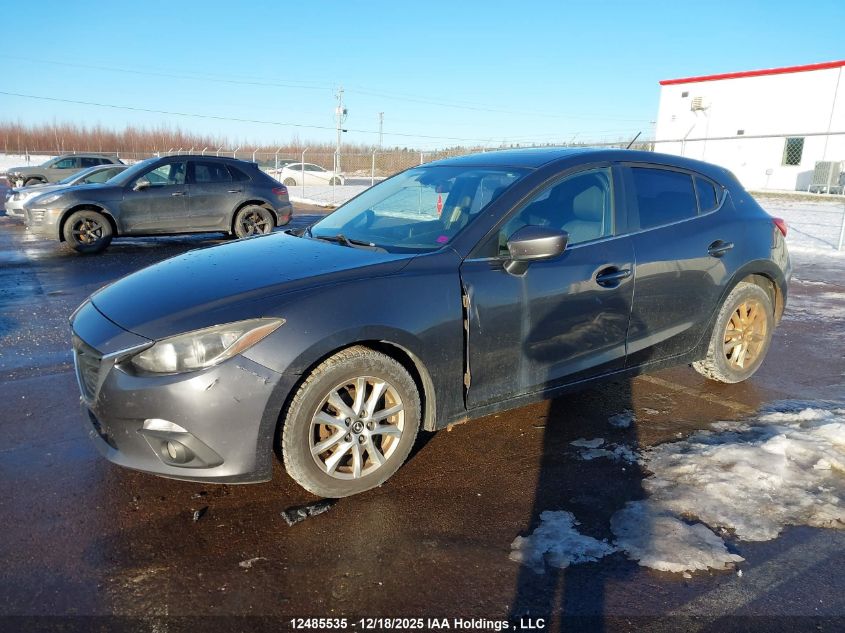 2014 Mazda Mazda3 Gs-Sky VIN: JM1BM1L70E1168475 Lot: 12485535
