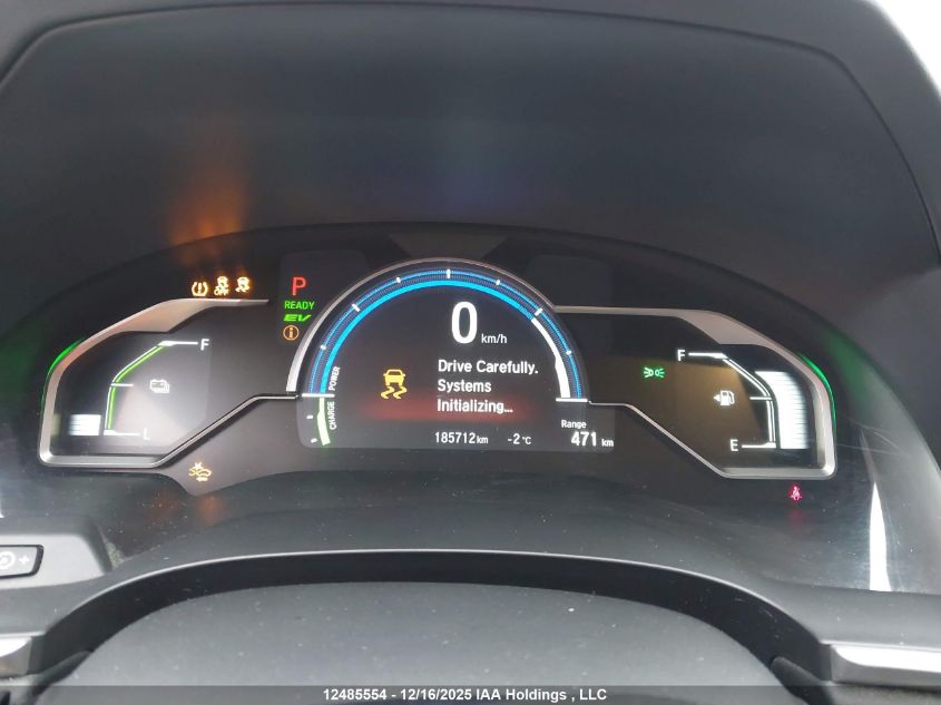 2019 Honda Clarity Plug-In Hybrid VIN: JHMZC5F16KC800183 Lot: 12485554